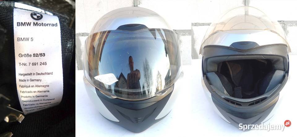 Kask motocyklowy BMW B5 szczękowy rozmiar 5253 Godziesze Wielkie
