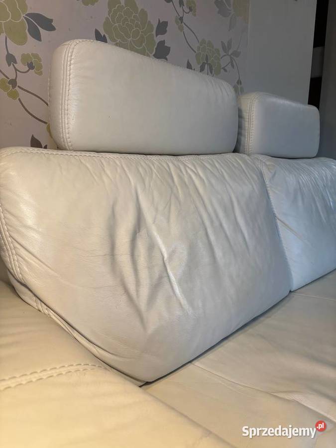 SOFA SKÓRZANA ROZKŁADANA Warszawa