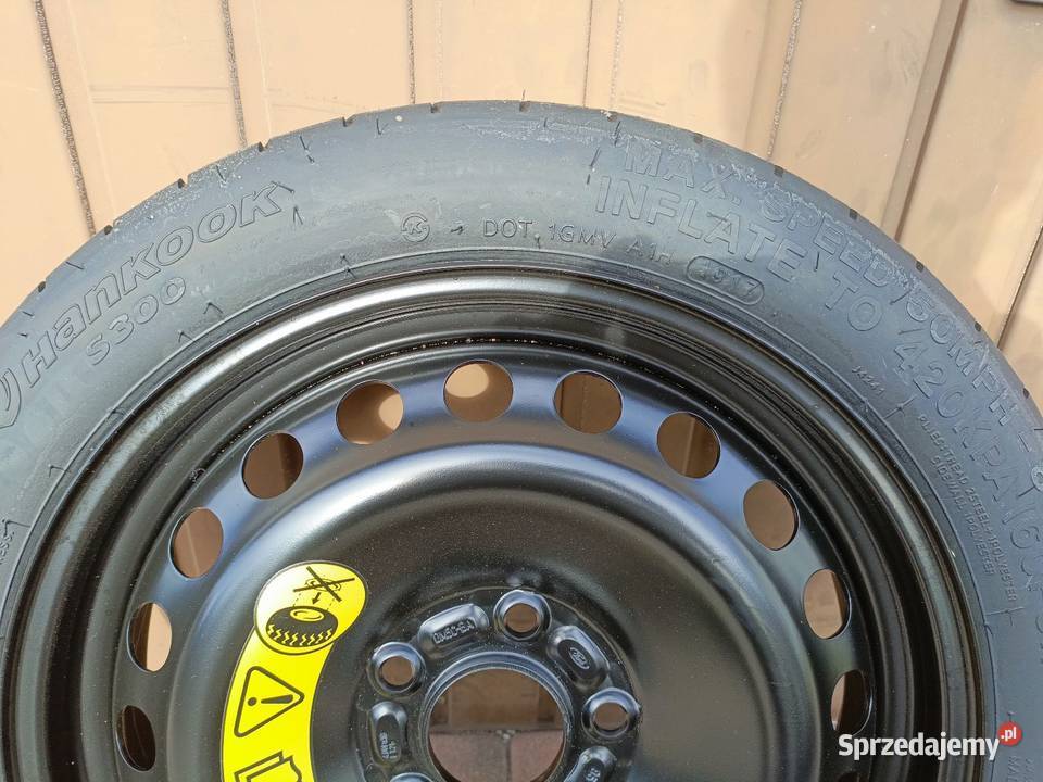 Koło dojazdowe zapas Ford Volvo 12570R16 Orzesze