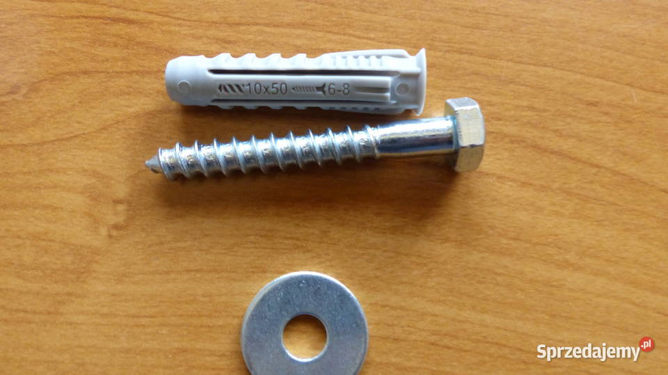 Kołek rozporowy 10x50śruba podkładka Wieluń