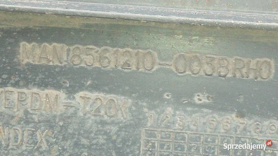 MAN LE 15220 Chlapacz Błotnik Rzędowice