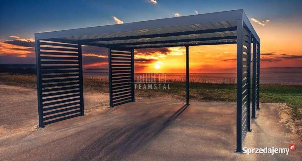 CarPort PREMIUM Wiata samochodowa 5x5 Antracyt Szczecin