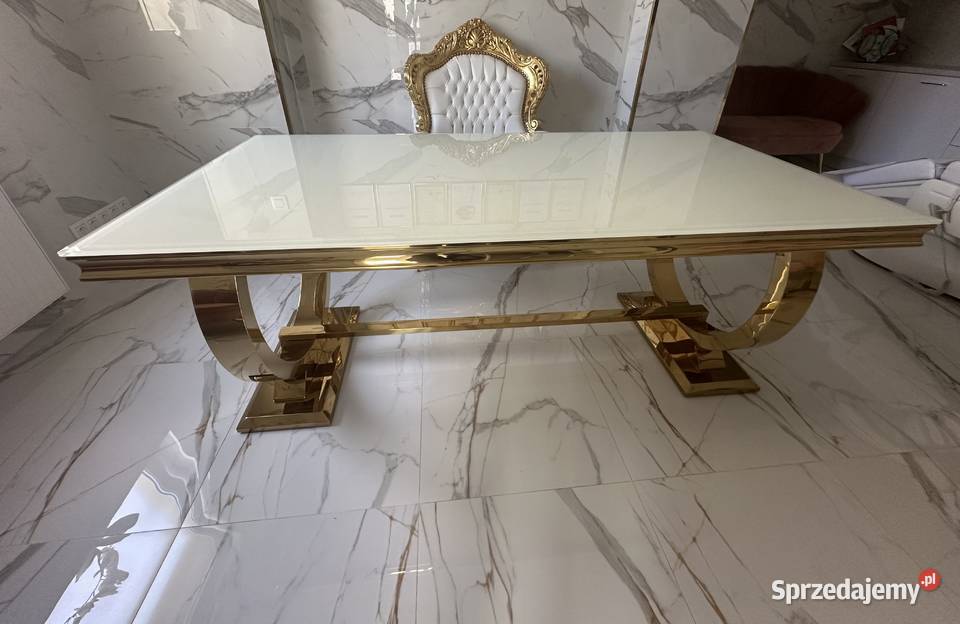 Sprzedam stół glamour fotel glamour Gorzów Wielkopolski