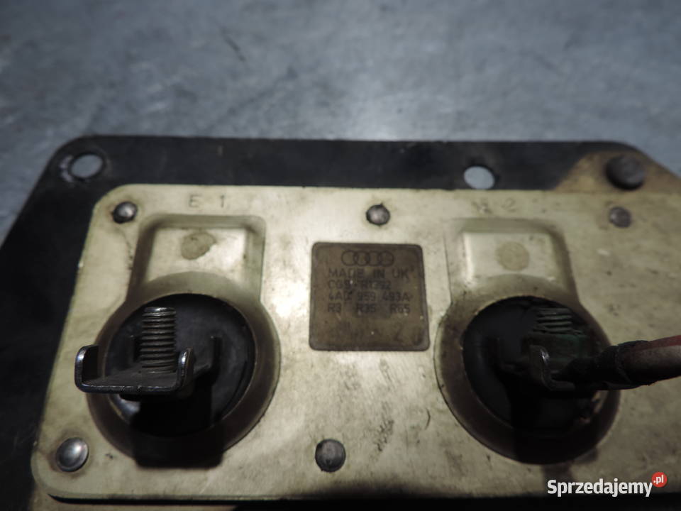 MODUŁ STEROWNIK WENTYLATORÓW AUDI 80 B4 Układ elektryczny, zapłon Nowy Sącz