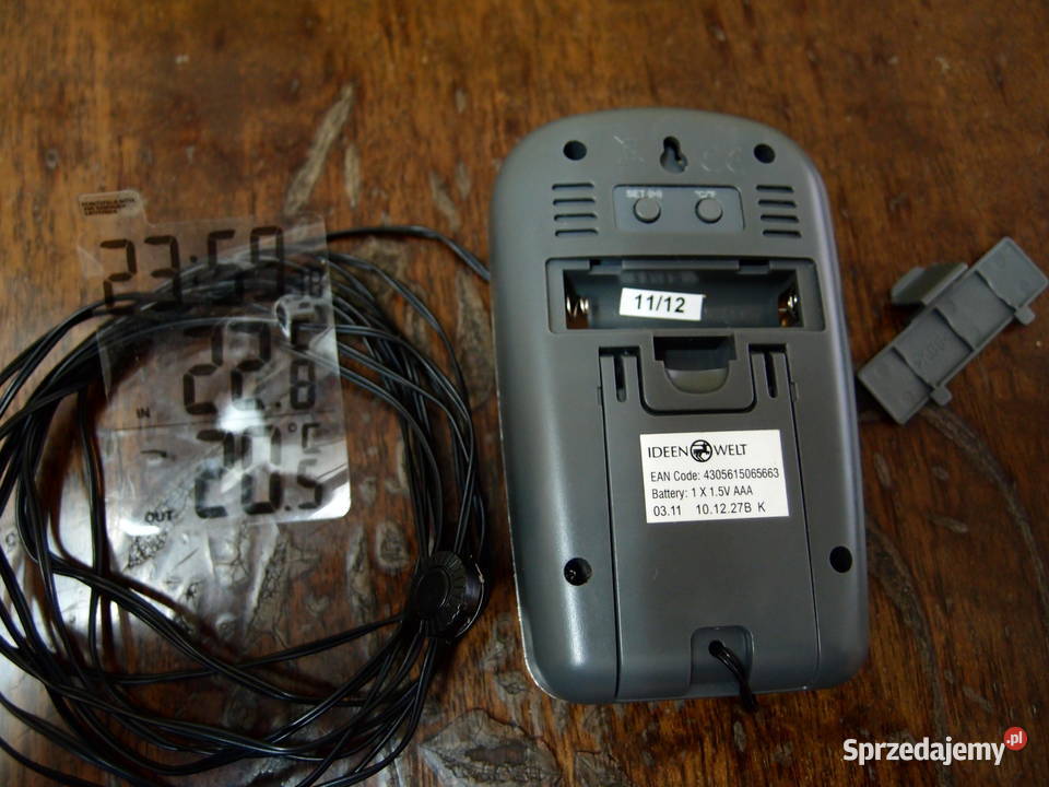 Stacja pogodowa Ideen Welt Łódź sprzedam