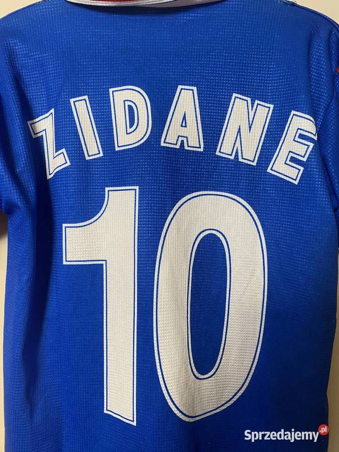Vintage FRANCJA 10 ZIDANE S UNIKAT Piłka nożna Wrocław