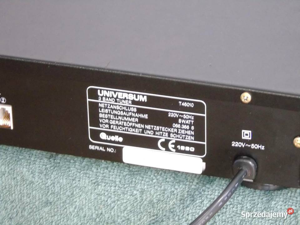 Tuner radiowy Universum T46010 sprawny i ładny podkarpackie Jasło