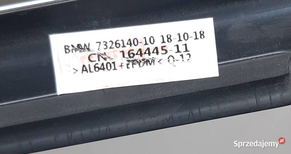 LISTWA ZGARNIAJĄCA PRAWY PRZÓD BMW F45 F46 Mielęcin