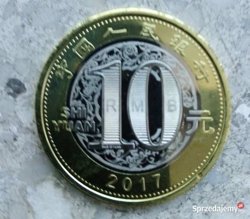 CHINY10 SHI YUAN2017 r KOGUTA ŁADNA mazowieckie sprzedam