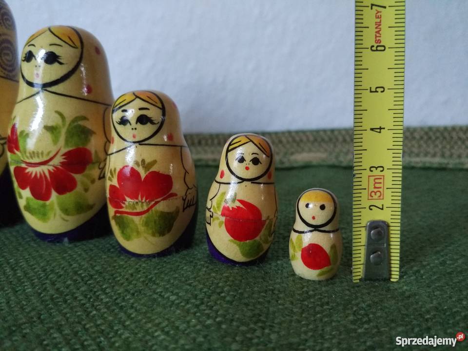 Matrioszka lalka składana 6 laleczek Ropa