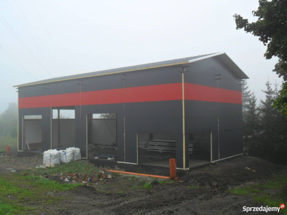 Konstrukcja HALI 15x30m H6m NOWA Hala stalowa