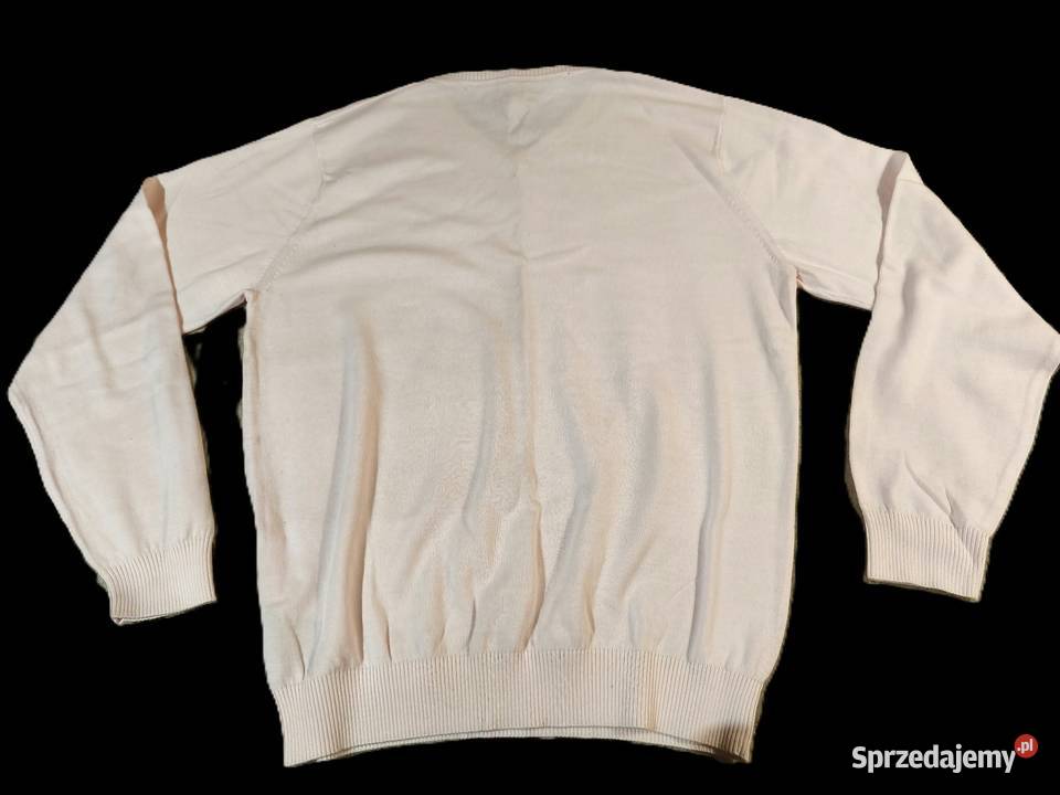 TOMMY HILFIGER Męski Sweter Premium Bawełna XXL Gródek