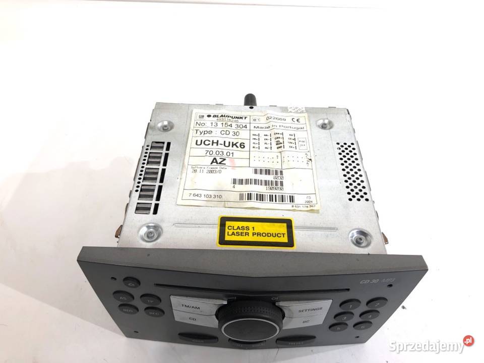 RADIO OPEL ASTRA H 13154304 0414 ODTWARZACZ osobowe sprzedam