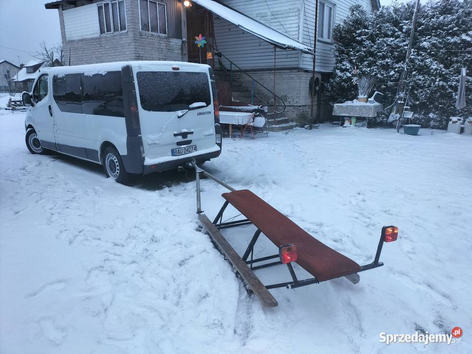 Sanie BHP Sanki duże pod hak Sadowne sprzedam