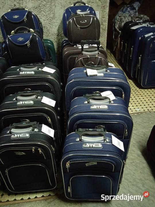 walizka kabinowa z kuferkiem z codury podróżna sprzedam
