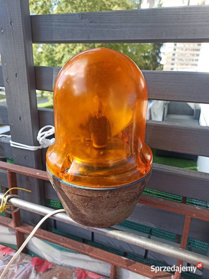Kogut lampa Elektra LB5 Zabytek 12V Lampy ostrzegawcze, koguty Gorzów Wielkopolski