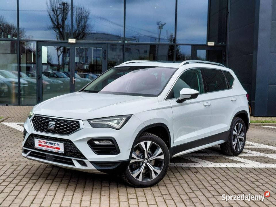 SEAT Ateca 2021r FV23 LED Skóra PodgrzFotele 121044km Kraków