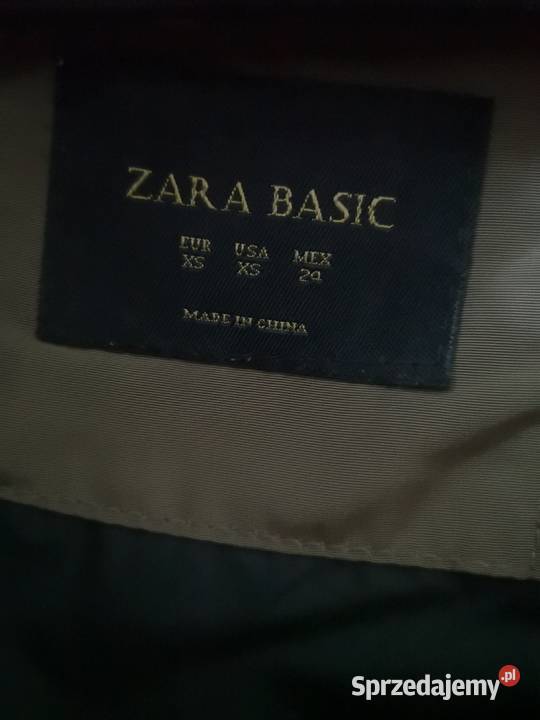 Kurtka płaszczyk zimowy ZARA Pyskowice