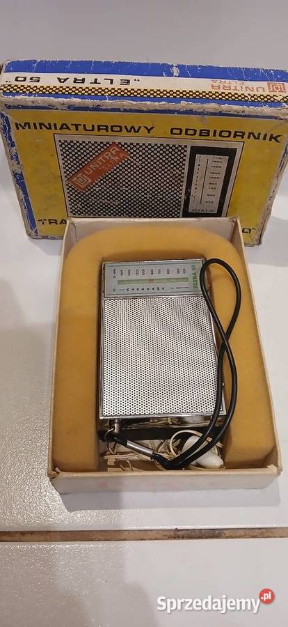 Stare radio tranzystorowe z PRL u Kraków