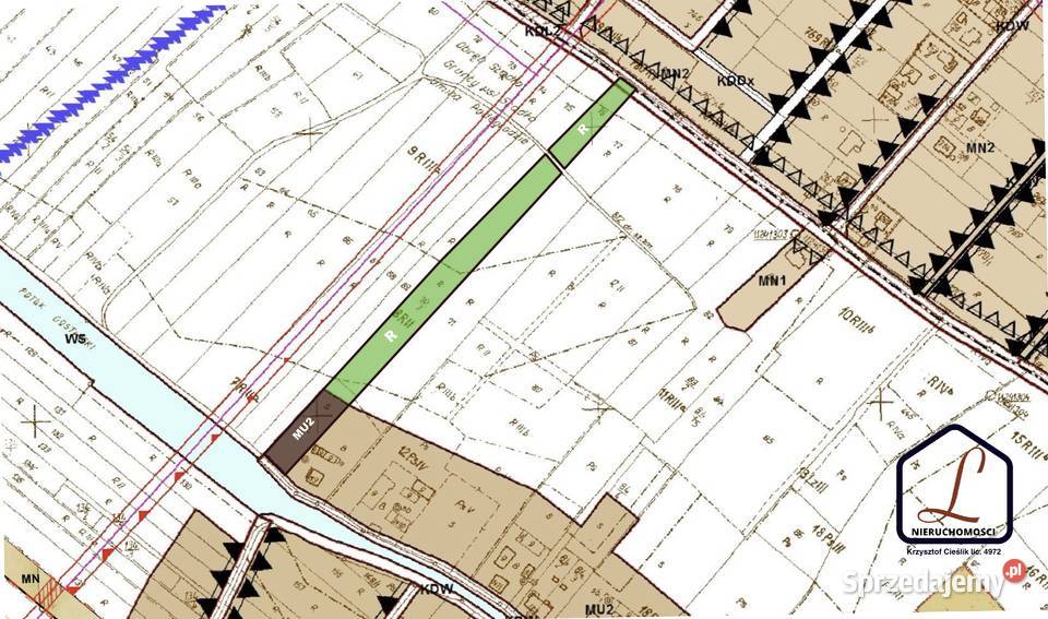 Działka rolno budowlana 70 ar Stadła gmina
