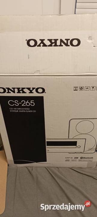 Mini wieża Onkyo CS 256 bluetooth DAB USB CD AUX