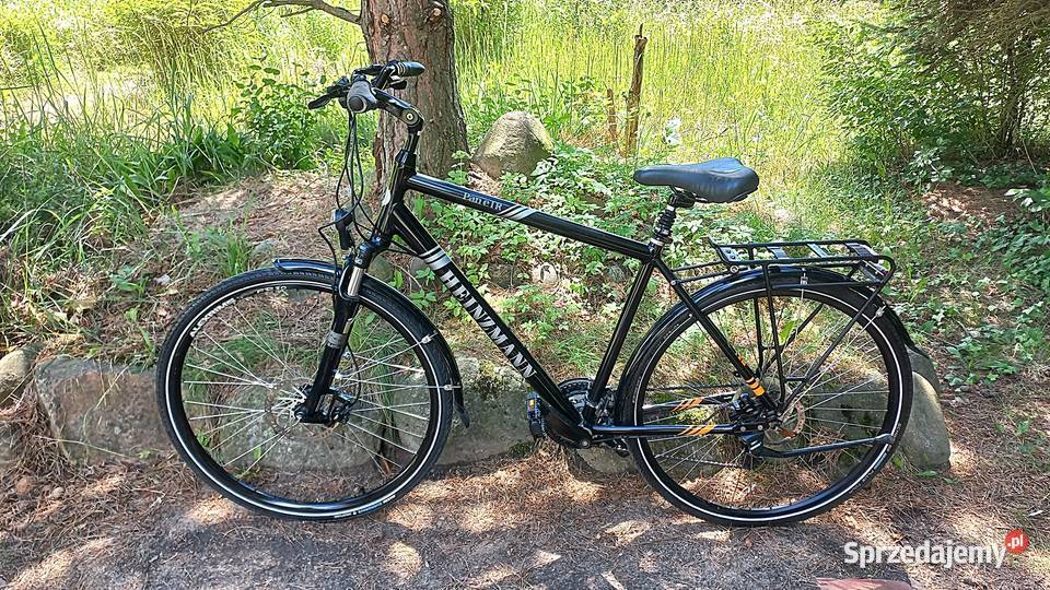 Alu Rower Miejski Męski Heinzmann Pan eTR Deore Hydraulika Tarcze 28