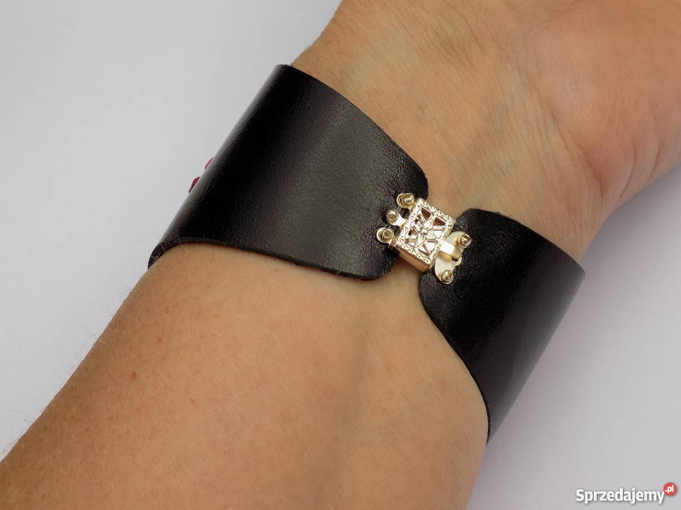 BRANSPLETA SUTASZ NA SKÓRZE KOLCZYKI Warszawa