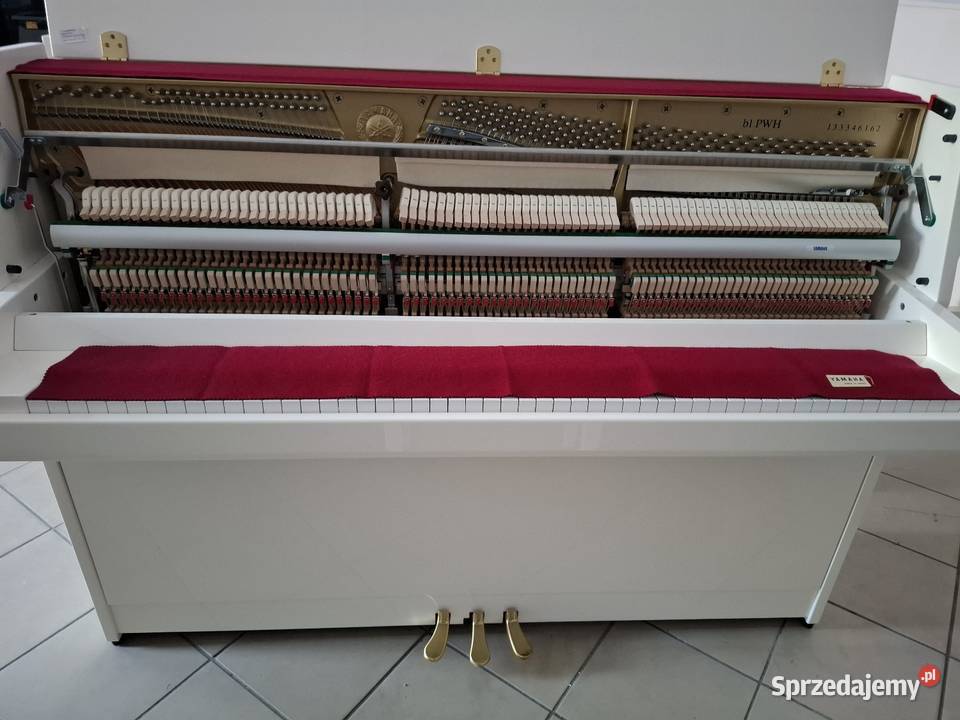 Pianino Yamaha B1 PWH stan fabryczny białe Yamaha małopolskie Brzesko