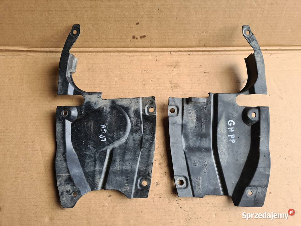 Mazda 6 GH plastiki osłony nadkola silnika Legnica sprzedam