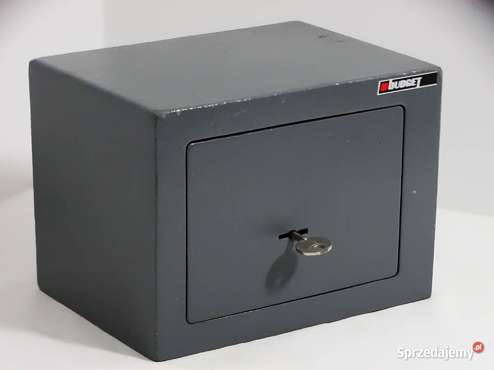 Mały sejf metalowy Budget BSF2317M Biłgoraj sprzedam