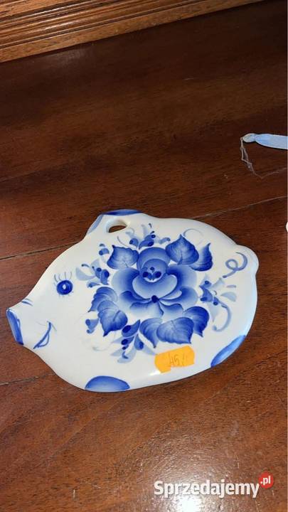 Świnka Porcelana Foremka Do powieszenia Porcelana i szkło Gdańsk