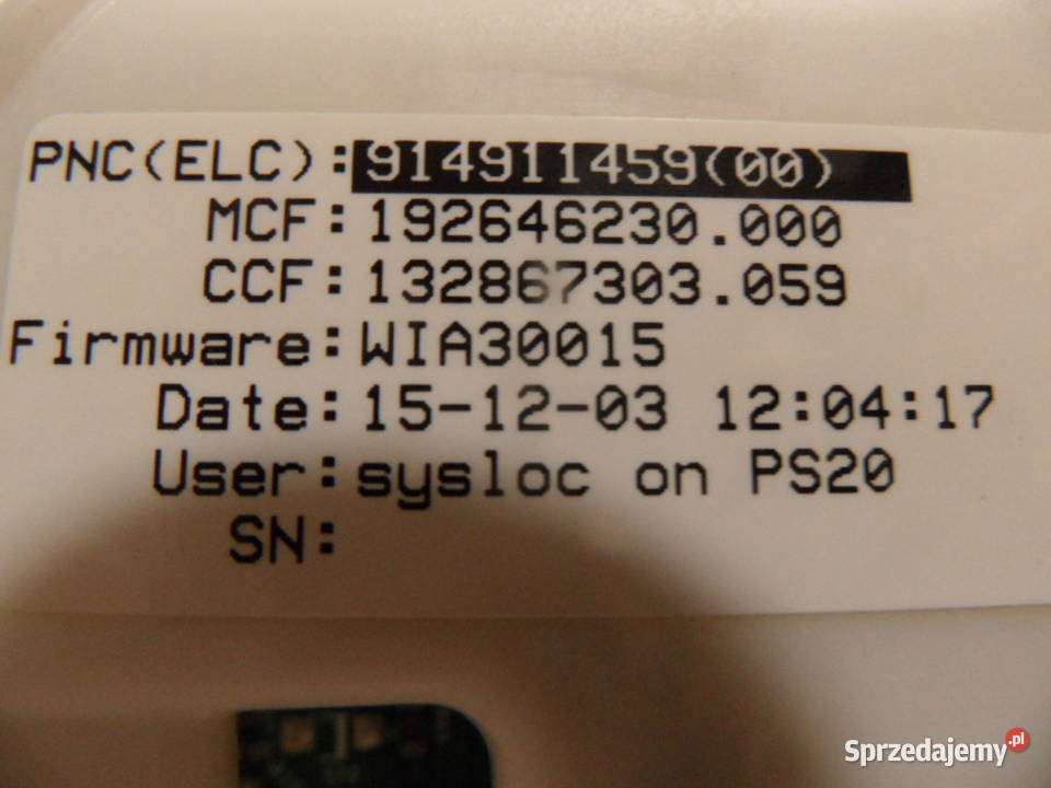 programator pralki electrolux EWFL1074BW Części i Akcesoria Radlin