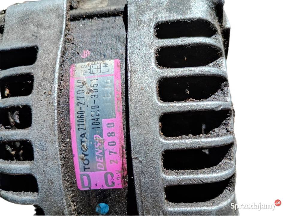 ALTERNATOR TOYOTA RAV4 II 1CDFTV 20 D4D 116 pomorskie