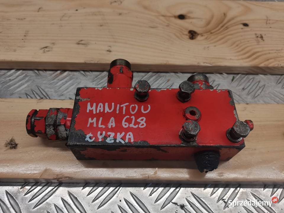 Zamek hydrauliczny siłownika wychyłu Manitou MLA Pozostałe wielkopolskie Wilkowo