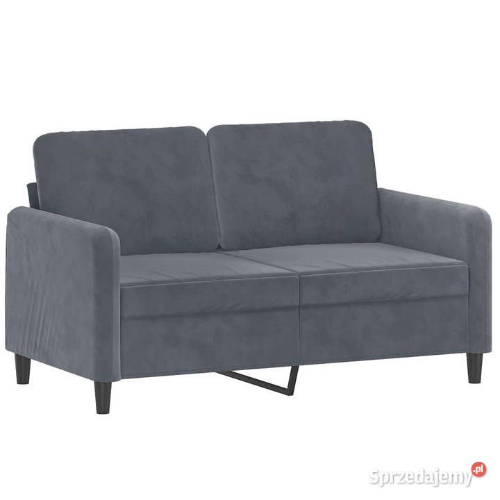 Sofa 2osobowa ciemnoszary 120 tapicerowana Dom i Ogród Warszawa sprzedam