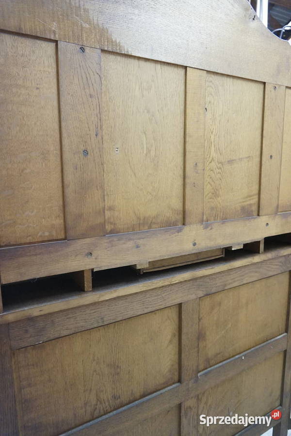 HP ZGRABNY WĄSKI SOLIDNY KREDENS MIĘDZYWOJENNY Kalisz