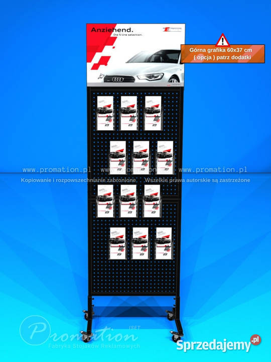 Mobilny stojak perforowany 12xA6DL P58A6 uklad Białystok sprzedam