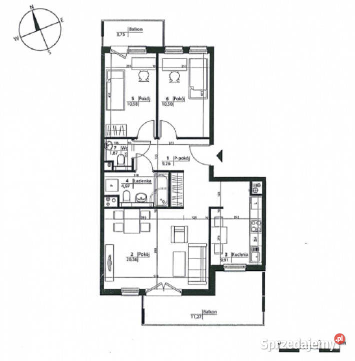 FUNKCJONALNE i KOMFORTOWE mieszkanie z komórką Poznań