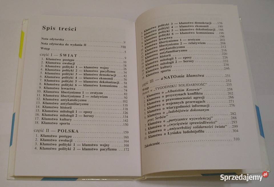 STULECIE KŁAMCÓW WALDEMAR ŁYSIAK 2000 Łódź