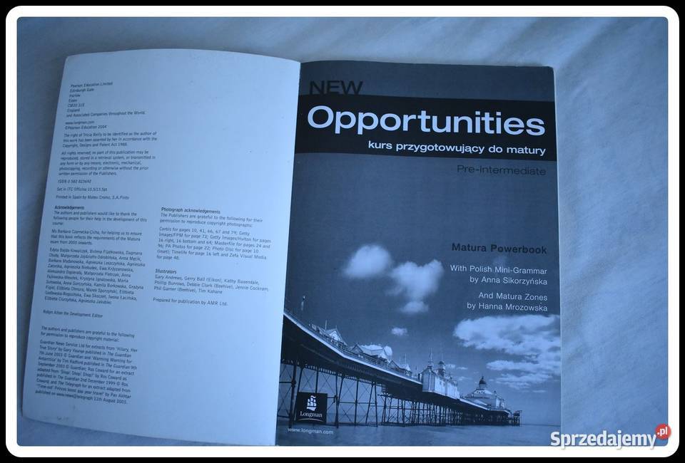 Opportunities Preintermediate Longman Matura Płock