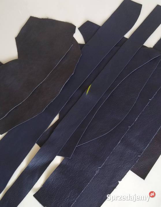 Skóra 230 Licowa Włoska średnie i małe kawałki Gdańsk sprzedam