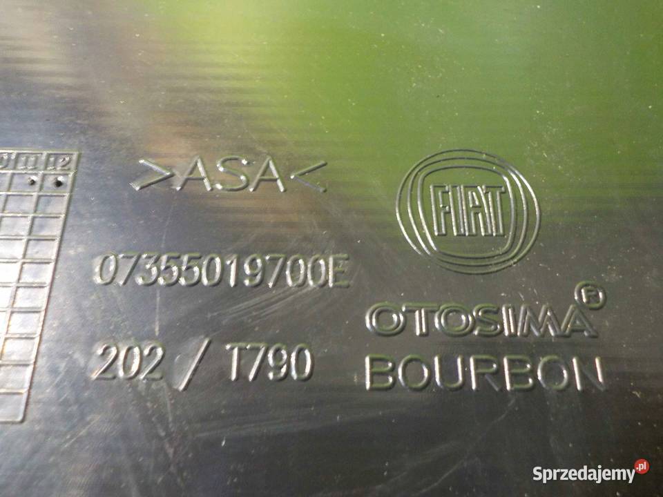 FIAT DOBLO II 10r blenda klamka listwa drzwi osobowe Suków