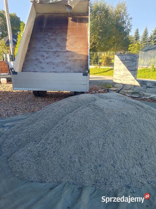 Pospóła spóła transport małą wywrotką Kraków Żwir i kamienie
