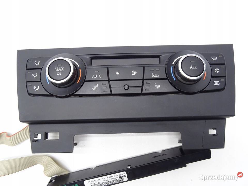PANEL NAWIEWU KLIMATYZACJI KLIMY 9242409 BMW X1 Panele sterowania, przełączniki sprzedam
