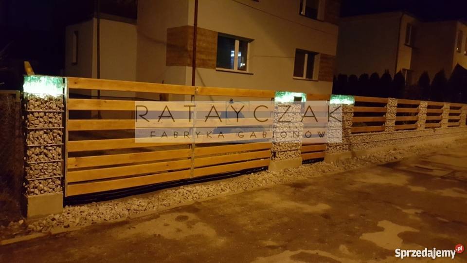 Słupek wys 220m Słup Gabiony GABION GABIONOWY Ogrodzenia i bramy Toruń