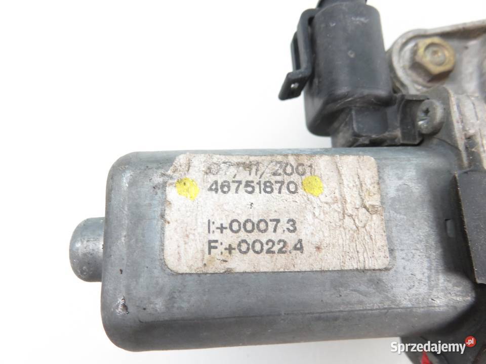 PODNOŚNIK SZYBY PRAWY PRZEDNI ALFA 147 46751870 sprzedam