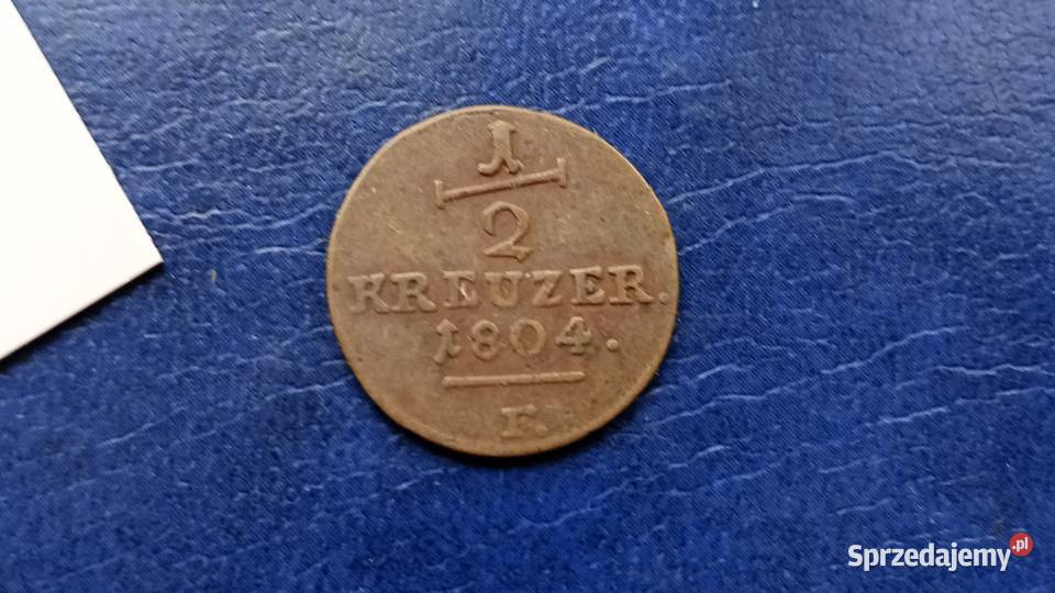 Stare monety 12krajcar 1804 Niemcy Hesja Numizmatyka Lesko sprzedam