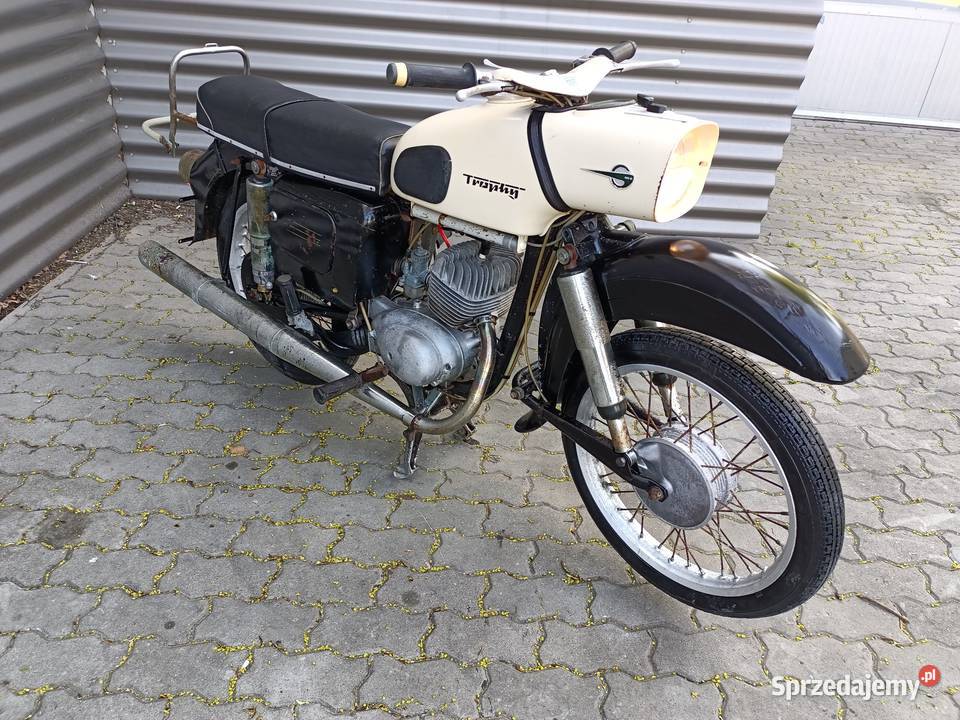 MZ ES1251 Trophy Zabytek nie jawa motorynka manualna mazowieckie Warszawa