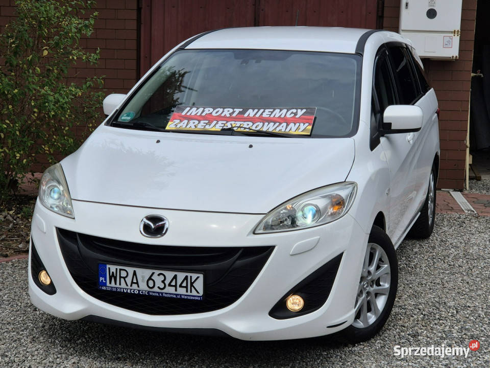 Mazda 5 18B 2012 Rej 7 Osób Przebieg 133 Z Radom