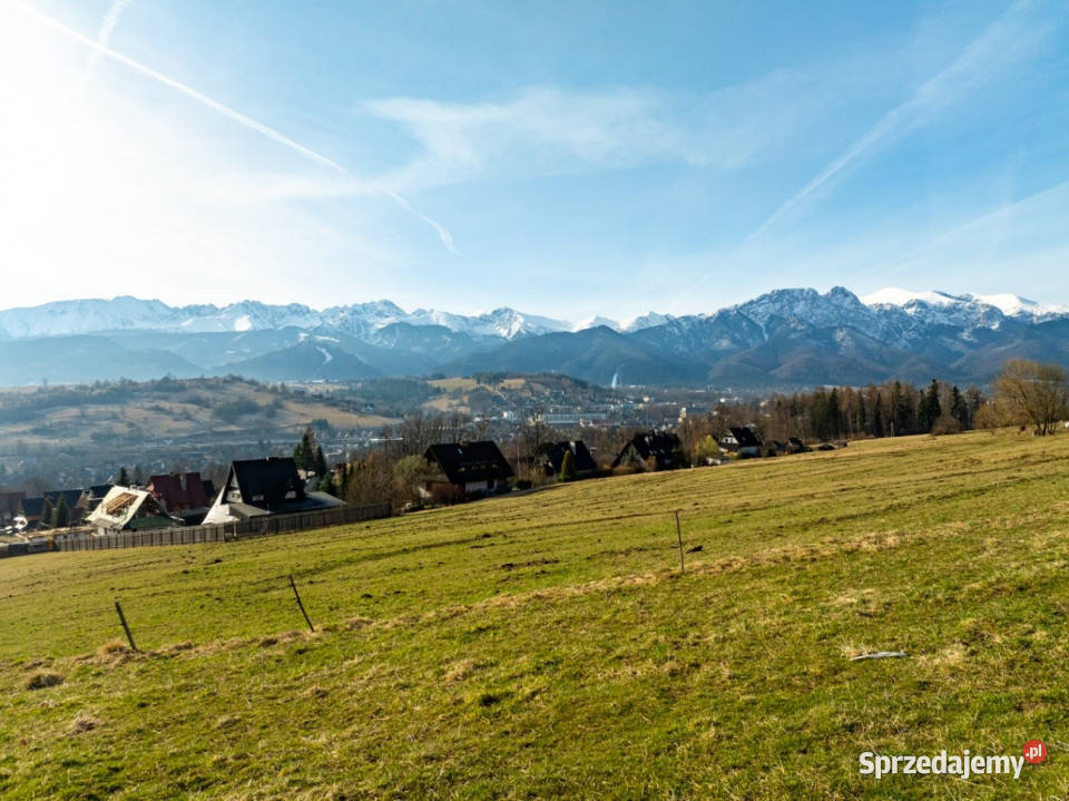 Działka Rolna Zakopane Zwijacze na stoku